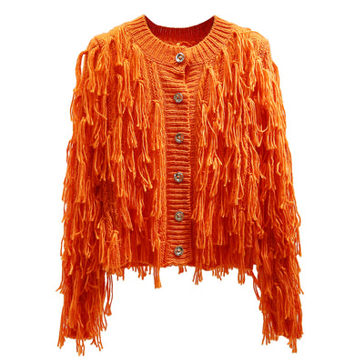 Cardigan de Lana Pura para Mujer - Suéter Clásico de Manga Larga - Image 11
