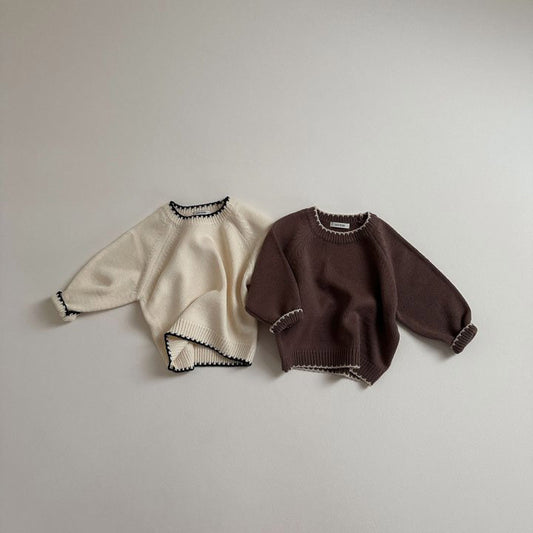 Suéter Tejido Multicolor para Niños y Niñas