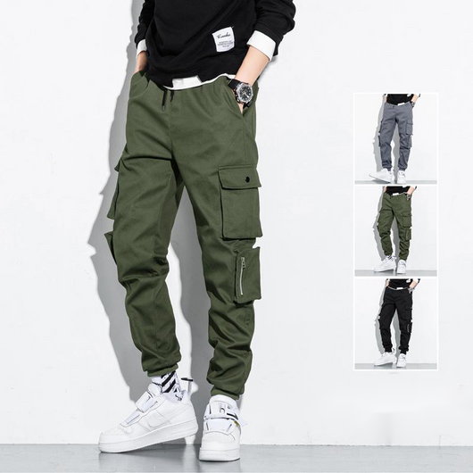 Pantalones Overol Holgados para Hombre Otoño-Invierno Talla XL