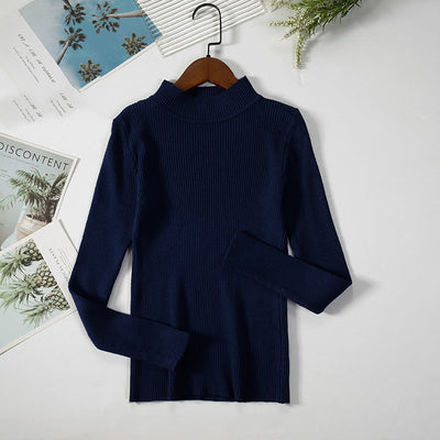 Suéter Cuello Alto Otoño Mujer - Pullover Elegante - Image 21