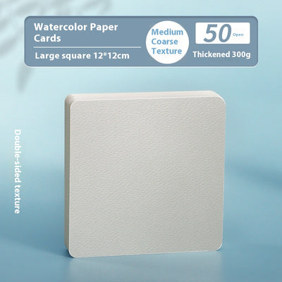 Tarjetas Postales de Papel Acuarela 300g Blanco - Image 9
