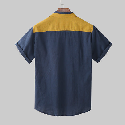 Camisa Cuadros Colorblock - Image 2