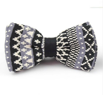 Corbata Mariposa Tejida Ajustable Doble Capa - Diseño Moderno Unisex - Image 26