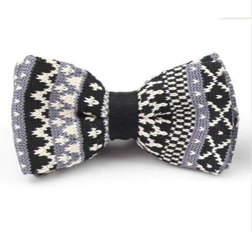 Corbata Mariposa Tejida Ajustable Doble Capa - Diseño Moderno Unisex - Image 26
