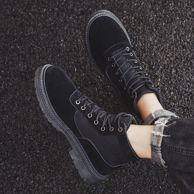 Botas Martin Hombre Estilo Británico - Zapatos Trabajo Versátil Tendencia - Image 5