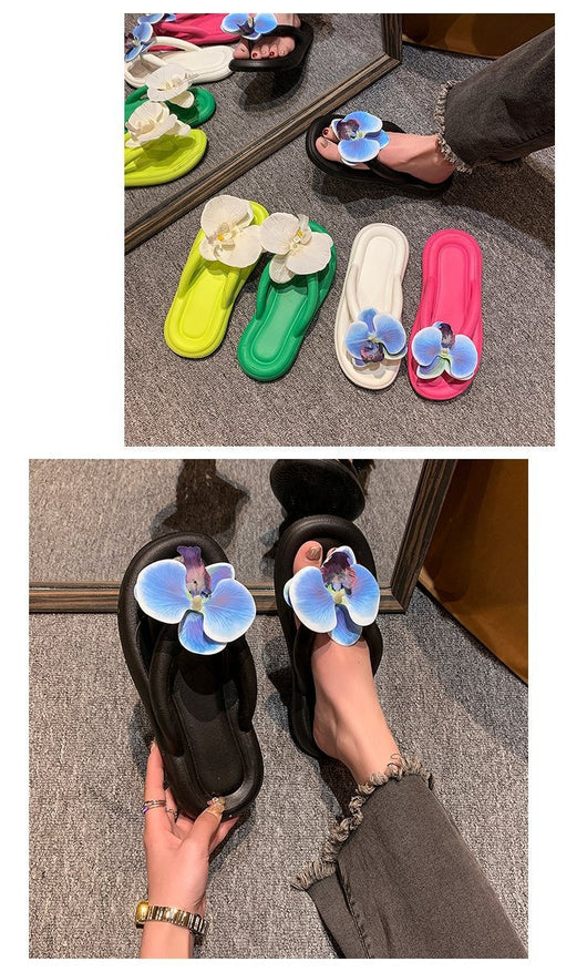 Sandalias Mariposa Azul para Mujer - Cómodas y Antideslizantes - Image 16
