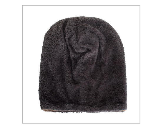 Gorro de Invierno Hombre Terciopelo Pana Tejido Térmico - Image 6