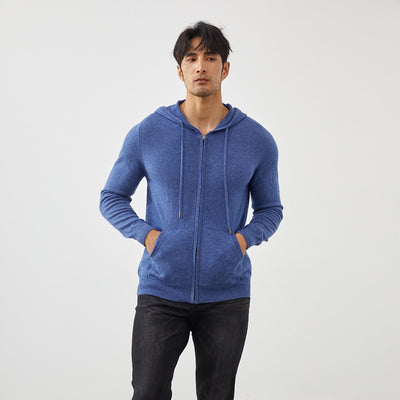 Cardigan Deportivo Casual con Capucha para Hombre - Image 2