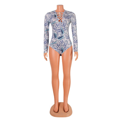 Body Ajustado de Manga Larga con Estampado - Image 6