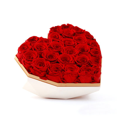 Caja de Regalo Día de la Mujer con Flores Preservadas y Rosas para Novia - Image 6