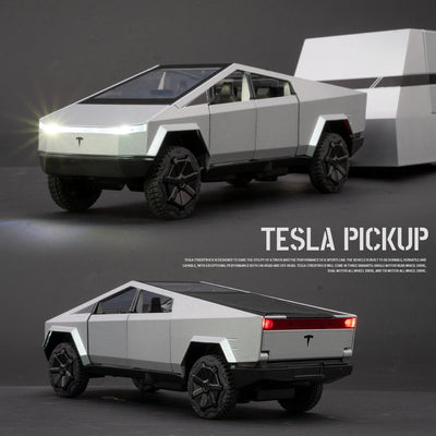 Camión Remolque Tesla 1:32 Modelo Aleación Die-Cast Premium - Image 4