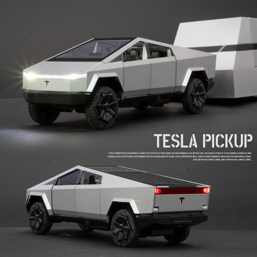 Camión Remolque Tesla 1:32 Modelo Aleación Die-Cast Premium - Image 4