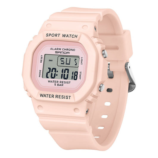 Reloj Digital Cuadrado Multicolor para Estudiantes - Image 7