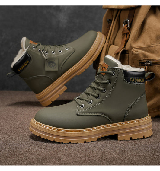 Botas Casuales Vintage para Hombre - Estilo Versátil - Image 19