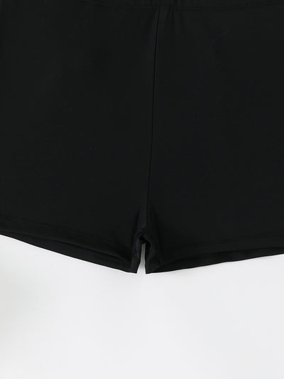 Traje de Baño Tankini Deportivo con Falda y Shorts Integrados - Image 35