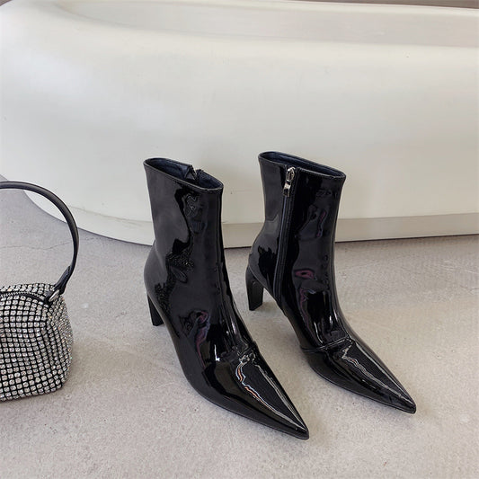 Botas Stiletto de Punta Afilada - Elegancia Versátil para Cualquier Ocasión