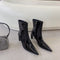 Botas Stiletto de Punta Afilada - Elegancia Versátil para Cualquier Ocasión