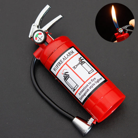 Encendedor Diseño Extintor de Fuego - Sin Butano