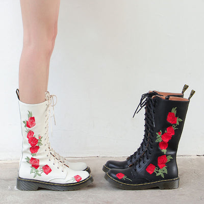Botas Martin con Bordados de Estilo Nacional - Image 8