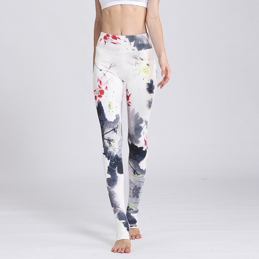 Pantalones Yoga Deportivos Estampados para Mujer - Leggings Ajustados Dry Fit - Image 6