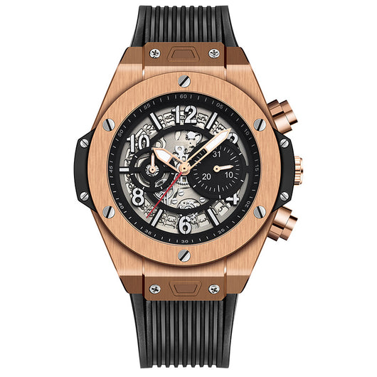 Reloj Mecánico Automático con Diseño Hueco de Silicona - Image 2