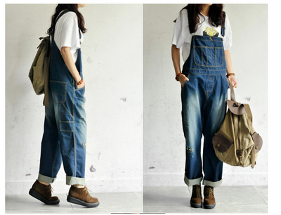Pantalones Vaqueros Anchos Deslavados para Mujer - Estilo Casual Holgado - Image 15