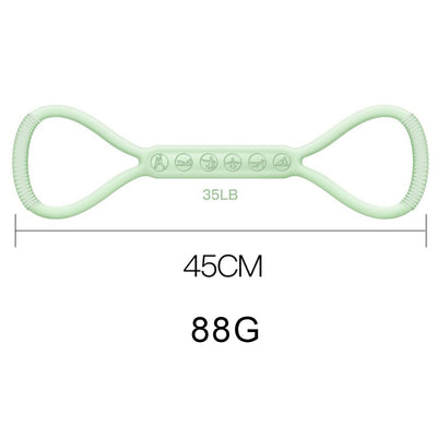 Kit de 3 Bandas Elásticas de Silicona para Glúteos y Piernas - Resistencia Variable - Image 9