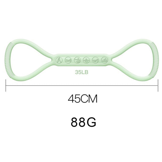 Kit de 3 Bandas Elásticas de Silicona para Glúteos y Piernas - Resistencia Variable - Image 9