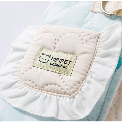 Abrigo Acolchado para Mascotas con Bolsillo y Diseño Cuadriculado - Invierno Cálido - Image 6