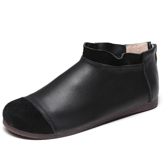 Zapatos de Cuero Suave para Mujer - Diseño Versátil y Cómodo - Image 9