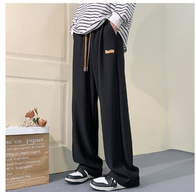 Pantalones Casuales para Hombre en Colores Sólidos - Versátiles y Fáciles de Combinar - Image 7