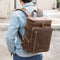 Bolso Bandolera Hombre Cuero Retro Estilo Coreano