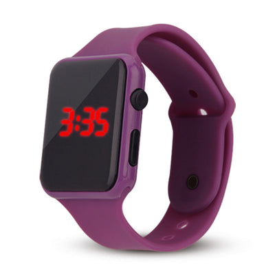 Reloj Inteligente Cuadrado LED para Niños Compatible con Apple - Image 12