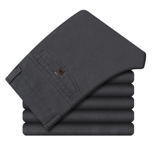 Pantalones Cargo de Algodón Casual para Hombre de Corte Recto - Image 18
