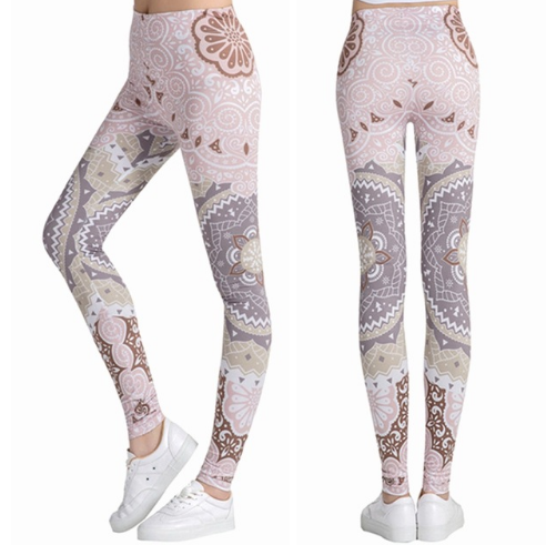 Leggins Yoga Estampados con Estiramiento Máximo para Mujer - Image 24