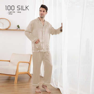 Pijama de Seda Mulberry 22M para Hombre - Comfort Premium - Image 4