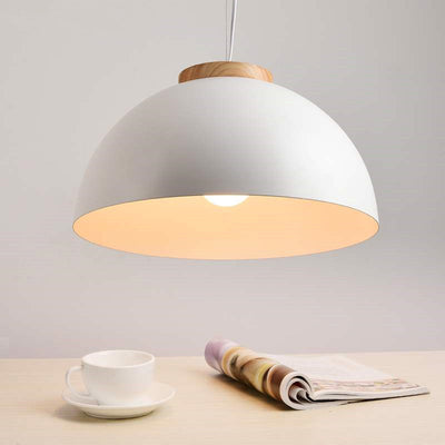 Lámpara Colgante Nórdica Moderna de Un Foco para Comedor - Image 3