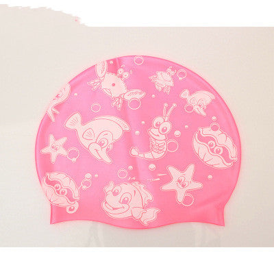 Gorro de Natación de Silicona para Niños con Dibujos Animados - Image 19