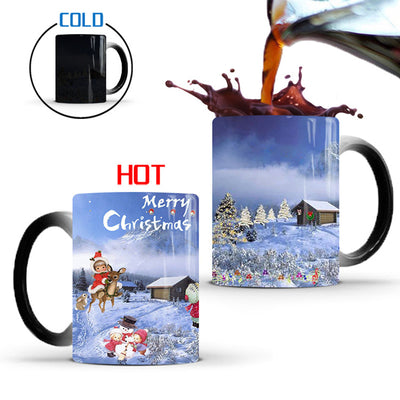 Taza Mágica Navideña con Cambio de Color por Temperatura - Image 4