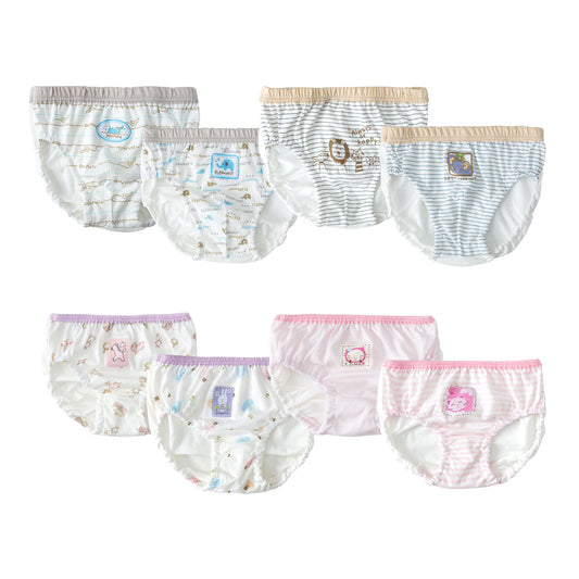 Pantaletas de algodón para bebés y niños pequeños