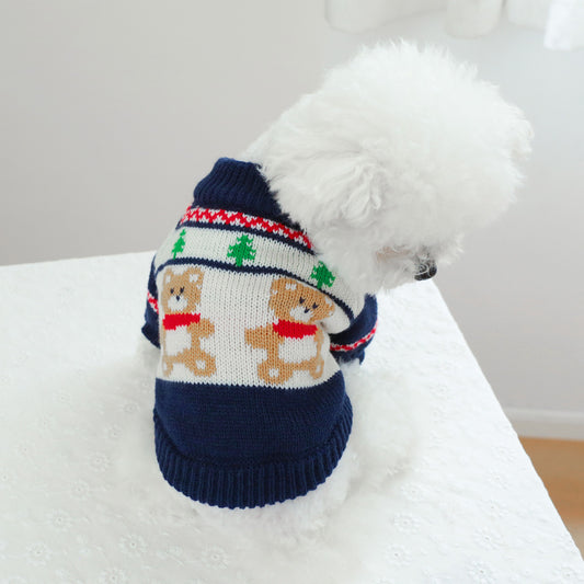 Suéter Abrigador para Perros Diseño Osito del Bosque