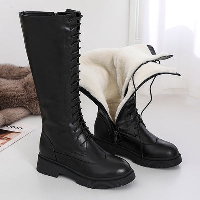 Botas de Invierno para Mujer con Lana y Forro de Terciopelo - Calidez Total - Image 8