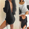 Vestido Sudadera con Cordón Ajustable