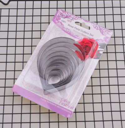 Juego de 10 Moldes Cortadores de Acero Inoxidable para Flores de Fondant - Image 6