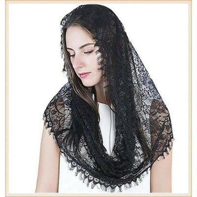 Velo Nupcial Vintage de Encaje para Novia - Tocado Elegante - Image 23
