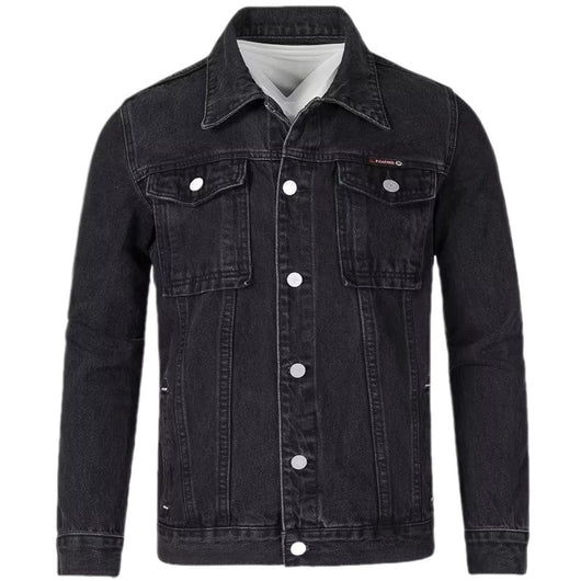 Chaqueta Denim Coreana Slim Fit para Hombre - Image 5