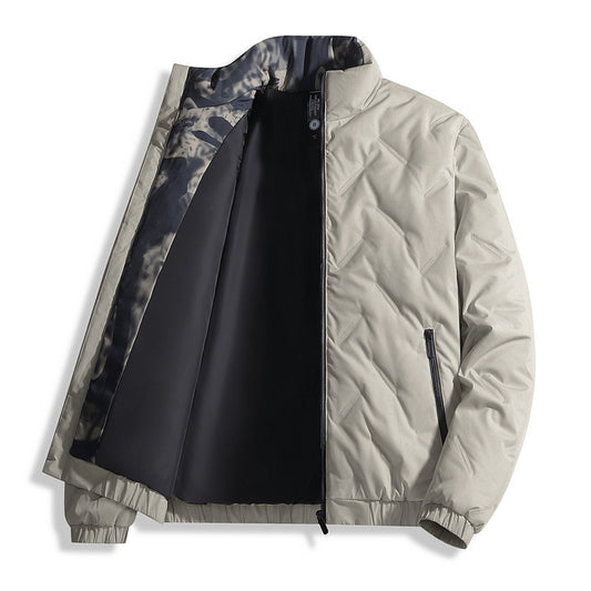 Chaqueta de Plumas para Hombre: Abrigo Grueso Impermeable y Térmico - Image 2