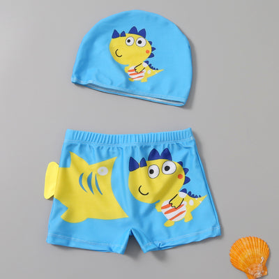 Shorts de Baño Infantiles con Estampados Divertidos - Conjunto Cómodo para Niños - Image 6