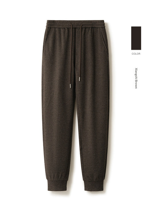 Pantalones de Buzo en Lana con Cintura Elástica y Cordón - Image 29