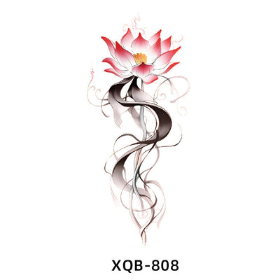 Tatuaje Temporal de Flores Resistente al Agua para Hombre y Mujer - Image 33
